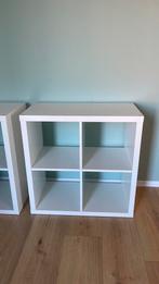 IKEA KALLAX nog 1 stuks beschikbaar 4 vakken wit, Huis en Inrichting, Ophalen, Gebruikt, Minder dan 150 cm, Minder dan 100 cm