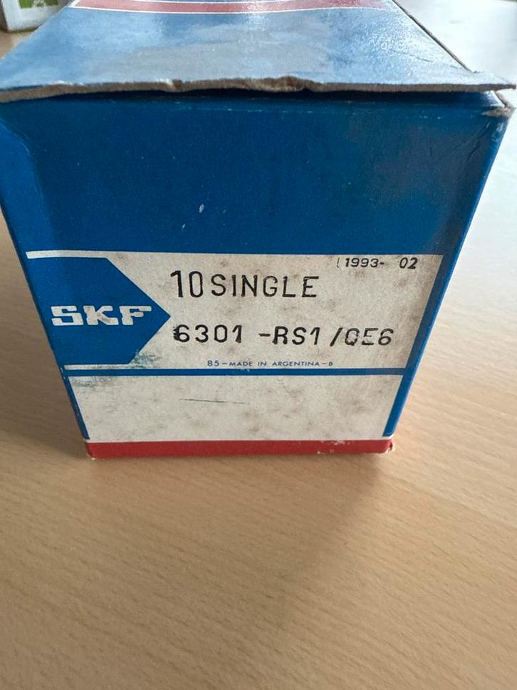 SKF 6301-RS1 lagers 100 stuks, Doe-het-zelf en Verbouw, IJzerwaren en Bevestigingsmiddelen, Nieuw, Ophalen of Verzenden