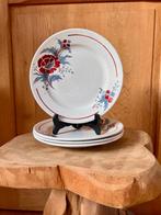 Set van 4 borden Nimy spuitdecor art deco retro, Antiek en Kunst, Verzenden