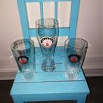 Texelse bierglazen 3 stuks, Ophalen, Gebruikt, Glas of Glazen, Overige merken