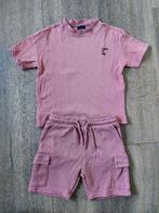 Mooi zomers jongens setje korte broek + shirt, mt 110-116, Kinderen en Baby's, Kinderkleding | Maat 110, Ophalen of Verzenden