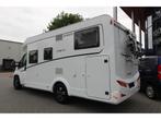 Dethleffs Trend 6617 - 140PK EURO6 - ENKELE BEDDEN + HEFBED, Caravans en Kamperen, Campers, Hordeur, Ringverwarming, Bedrijf, Airbags