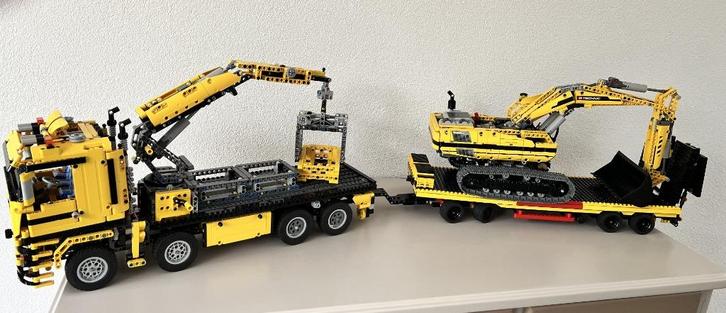 technisch lego, Kinderen en Baby's, Speelgoed | Duplo en Lego, Zo goed als nieuw, Lego, Complete set, Ophalen of Verzenden