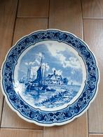 Delfts blauw bord, Antiek en Kunst, Ophalen of Verzenden