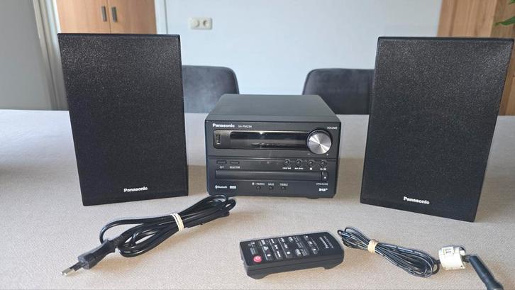 Panasonic SA-PM254 Stereotoren - Topstaat!, Audio, Tv en Foto, Stereo-sets, Zo goed als nieuw, Cd-speler, Tuner of Radio, Speakers