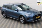 Ford Focus Wagon 1.0 EcoBoost Hybrid Active Style 1ste Eig !, Auto's, Ford, Gebruikt, Zwart, USB, Blauw