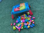 Mega Bloks Bouwtafel + Blokken, Ophalen of Verzenden, Gebruikt, Megabloks