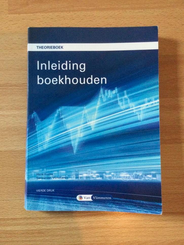 Inleiding boekhouden theorieboek - 4e druk, Boeken, Studieboeken en Cursussen, Zo goed als nieuw, HBO, Beta, Ophalen of Verzenden