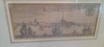 Nette gravure van oud Arnemuiden. ( ca. 1725), Antiek en Kunst, Ophalen of Verzenden
