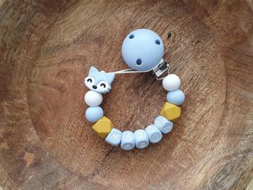 speenkoord vosje blauw met of zonder naam €10,95 beschikbaar voor biedingen