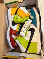 Nike SB Dunk High Pro QS White Gold - Maat 45,5, Ophalen, Nieuw, Wit, Sneakers of Gympen