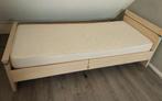 Verstelbaar bed inclusief matras, Ophalen, 90 cm, Eenpersoons, Zo goed als nieuw