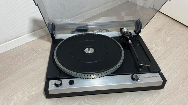 Thorens td 110 td110. Ortofon vms 20, Audio, Tv en Foto, Platenspelers, Gebruikt, Platenspeler, Thorens, Pitch-regelaar, Ophalen of Verzenden
