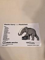 2311 Sticker Vintage Plastic-Carry- Fust, Ophalen of Verzenden