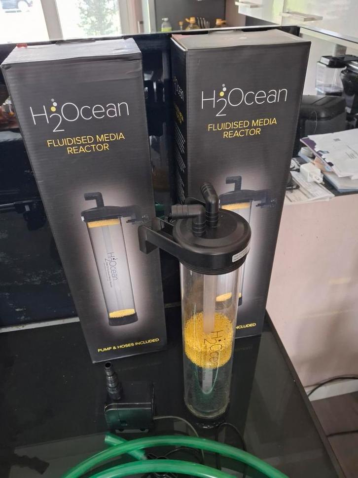 DD H2Ocean Media Reactor kit ( 2stuks), Dieren en Toebehoren, Vissen | Aquaria en Toebehoren, Nieuw, Gevuld zeewateraquarium, Ophalen of Verzenden
