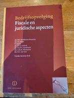 Bedrijfsopvolging: Fiscale en juridische aspecten, Ophalen of Verzenden, Gelezen, Accountancy en Administratie, Mr. M.A. de Blécourt-Wouterse e.a.