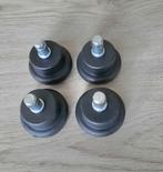 Stoelpoten / Meubelpoten 4 stuks / Stoel doppen, Ophalen of Verzenden, Gebruikt
