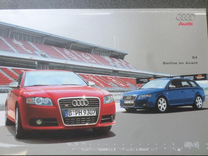 Audi S4 V8 Berline & Avant 2005 2006 Brochure, Boeken, Auto's | Folders en Tijdschriften, Zo goed als nieuw, Audi, Verzenden