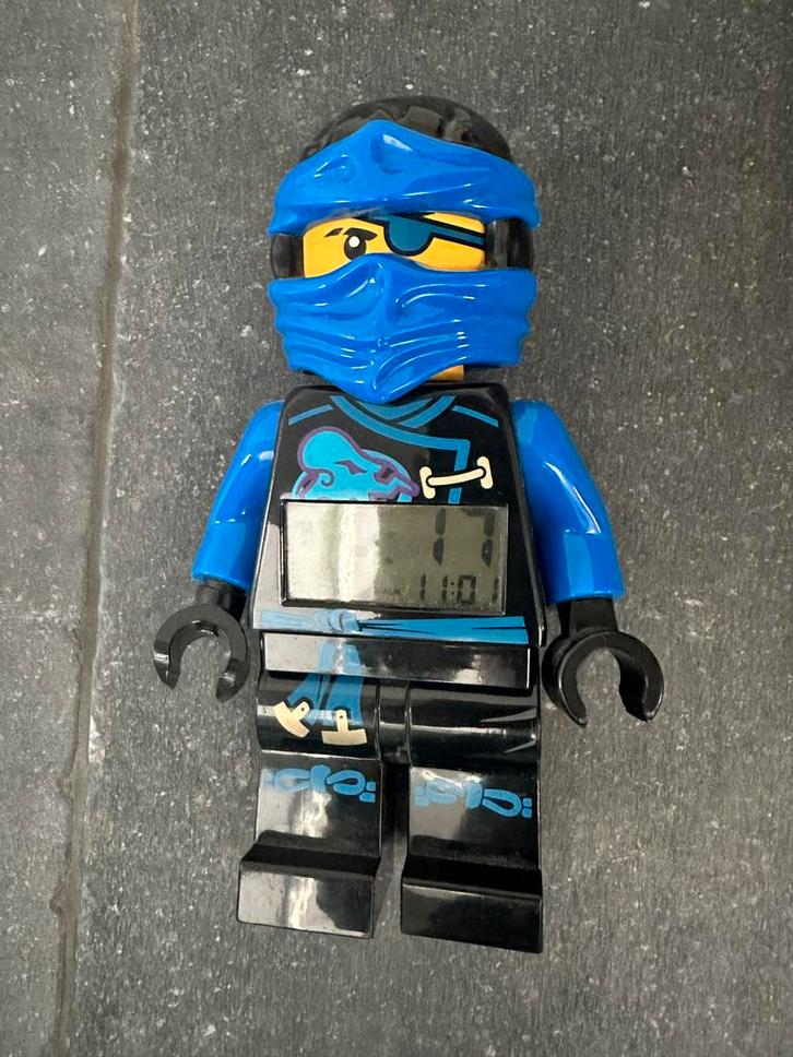 Stoere Lego Ninjago Wekker blauw, Kinderen en Baby's, Speelgoed | Overig, Zo goed als nieuw, Jongen of Meisje, Ophalen of Verzenden