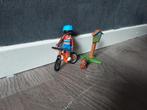 Playmobiel mountainbiker 70303, Ophalen, Zo goed als nieuw