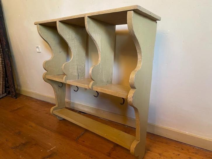 Keukenrek Wandrek Rek Regaal Muurrek Frans landelijk, Antiek en Kunst, Antiek | Woonaccessoires, Ophalen of Verzenden