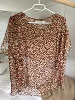 Zijden blouse Vanilia maat 38, Maat 38/40 (M), Vanilia, Beige, Nieuw