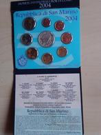 Euro munten set San Marino 2004, incl zilver 5 euro cat 125€, Postzegels en Munten, Munten | Europa | Euromunten, Setje, Zilver
