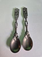 2x Tinnen lepels., Antiek en Kunst, Antiek | Bestek, Ophalen of Verzenden