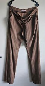 Studio Annelies pantalon XL bruin krijtstreep ongedragen, Studio Anneloes, Bruin, Nieuw, Ophalen of Verzenden