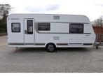 Dethleffs Aero 510 ER met lengtebedden, Caravans en Kamperen, Caravans, Koelkast, Bedrijf, Dethleffs, Overige typen