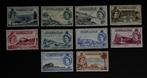 Engelse Koloniën / Gibraltar 1953 Frankeerserie, Postzegels en Munten, Postzegels | Europa | Overig, Overige landen, Verzenden