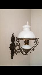 Vintage Elektrische Olielamp Wandlamp, Ophalen of Verzenden