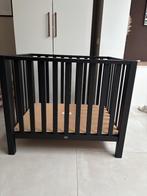 Box zwart rechthoekig, Kinderen en Baby's, Boxen, Ophalen, Gebruikt, Rechthoekig, In hoogte verstelbaar