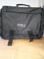TK ZWARTE CANVAS REUTERS HAND/SCHOUDERTAS.., Ophalen of Verzenden, 17 inch of meer, Zo goed als nieuw