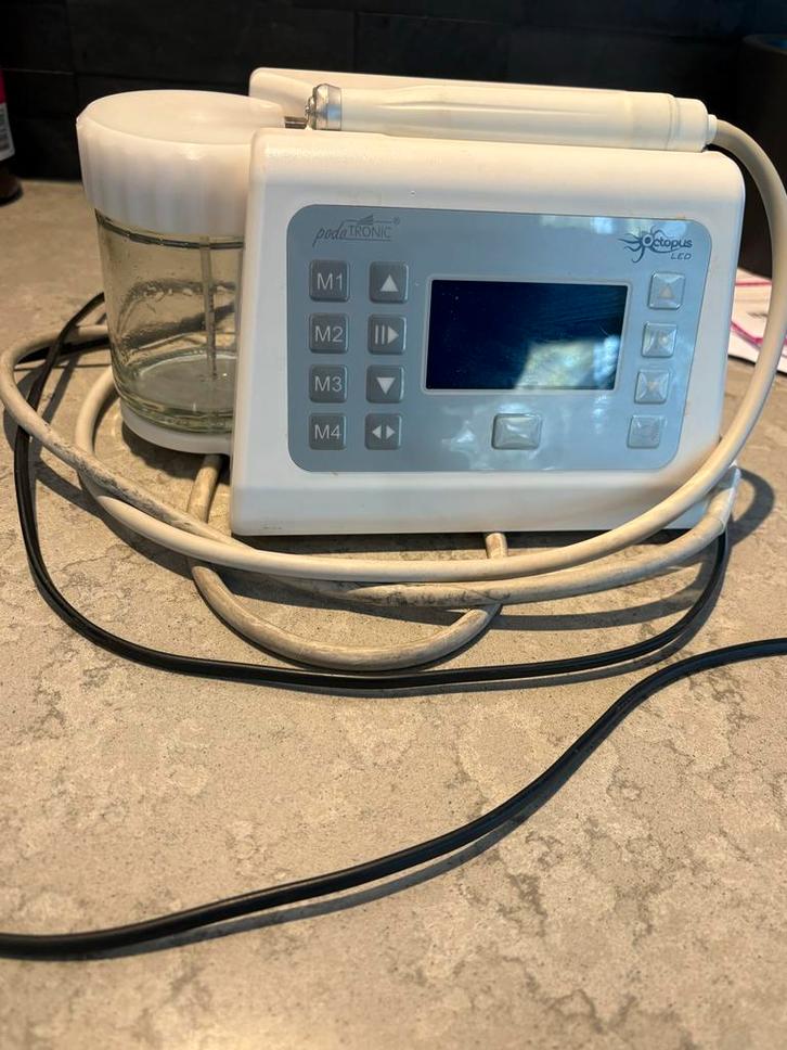 Pedicuremotor podotronic octopus led, Witgoed en Apparatuur, Persoonlijke-verzorgingsapparatuur, Hand- en Voetverzorging, Ophalen of Verzenden