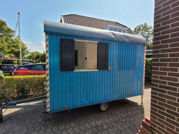 Schaftwagen/bouwkeet/pipowagen TE HUUR!, Doe-het-zelf en Verbouw, Gereedschap | Overige machines, Ophalen of Verzenden