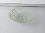 groene.metalen schaal doorsnede 36 cm, Ophalen of Verzenden, Zo goed als nieuw, Rond, Overige materialen