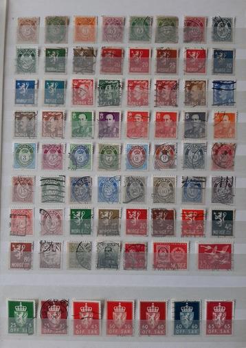 Verzameling Klassieke Postzegels Noorwegen Nr. 5 Gestempeld beschikbaar voor biedingen