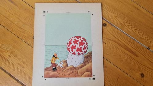Kuifje originele impression couleur "L' étoile mystérieuse", Boeken, Stripboeken, Zo goed als nieuw, Eén stripboek, Ophalen of Verzenden