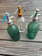 Vintage Spuitflessen Set - Brocante Decoratie Glaswerk, Ophalen of Verzenden