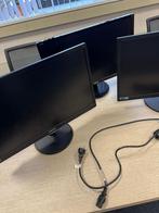 24 inch Monitor 3 stuks, Computers en Software, Monitoren, Full HD, 60 Hz of minder, Ophalen, Gaming