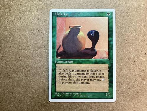 1x Nafs Asp (Near Mint), Hobby en Vrije tijd, Verzamelkaartspellen | Magic the Gathering, Zo goed als nieuw, Losse kaart, Ophalen of Verzenden