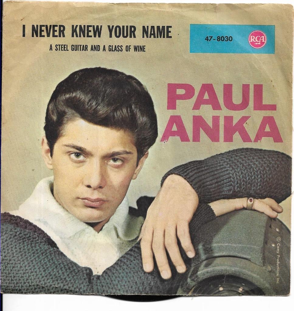 Paul Anka, Gebruikt, 7 inch, Single, Ophalen of Verzenden
