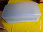 Cakedoos Tupperware wel gebruikt maar nog netjes., Ophalen, Gebruikt, Blauw, Schaal