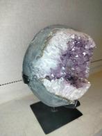 Amethist op standaard - OS1, Verzamelen, Mineralen en Fossielen, Ophalen of Verzenden, Mineraal