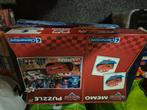 Puzzel 60 stuks en memo cars, Ophalen of Verzenden, Meer dan 50 stukjes, Gebruikt