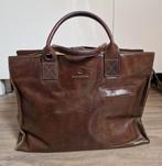 MicMacBags, tas, leer, Sieraden, Tassen en Uiterlijk, Tassen | Damestassen, Ophalen, Gebruikt, Bruin