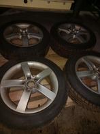 Lichtmetalen Velgen met Winterbanden 205/55 R16, Auto-onderdelen, Banden en Velgen, Gebruikt, Banden en Velgen, Personenwagen