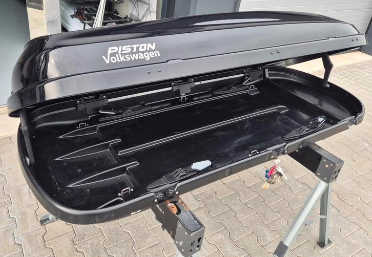 ZGAN originele grote Volkswagen Comfort 340 dakkoffer skibox, Auto diversen, Dakkoffers, Zo goed als nieuw, Ophalen of Verzenden