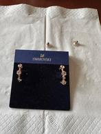 Swarovski rose gouden oorringen, Sieraden, Tassen en Uiterlijk, Oorbellen, Met kristal, Nieuw, Ophalen of Verzenden, Roze